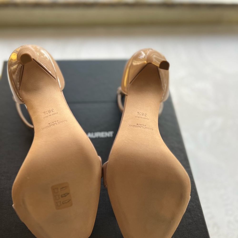 Saint Laurent Beige Women's Heels - Picture 8 of 16